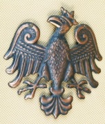 Orzeł z blachy miedzianej(O.20.)