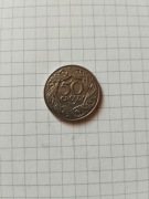 Monety 50 groszy 1923 oraz 5 groszy 1928