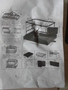 Suszarka do naczyń dwupoziomowa 