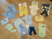 Chłopiec roz.56-68 NOWE z metkami ZESTAW, paczka 29 szt.