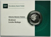 10 zł 2014, Brakteat Leszka Białego, stan menniczy lustrzany