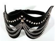 Maska BDSM karnawał bal kot fetysz rękodzieło cosplay