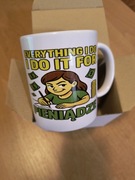 Nowy kubek z nadrukiem, prezent