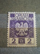 znaczek skarbowy znak opłata skarbowa 2 zł złoty PRL