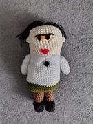 Brelok, przywieszka Higienistka na szydełku Włatcy Móch