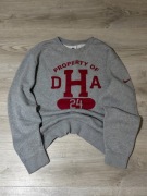 Szara Bluza Nike Harvard DHA Crewneck Boxy Varsity L