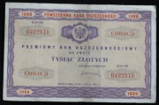 "  Premiowy Bon Oszczędnościowy 1 000zl 1971 emisja 24 ....za 15,99 zł "