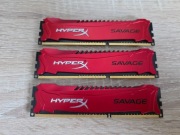 Pamięć RAM Kingston HyperX 4GB 1600MHz DDR3 Savage CL9 HX316C9SR/4