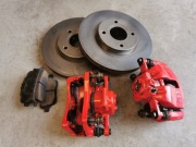 Komplet Ford Fiesta ST mk7 zaciski, tarcze, klocki Ferrodo DS2500