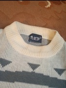 Sweter dziany ciepły 