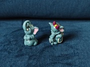 Figurki Kinder niespodzianka Kinder Surprise Słonie na wakacjach 1995