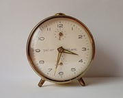 stary budzik PETER, sprawny