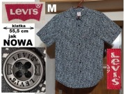 koszula LEVIS krótki rękaw lato r. M klatka 108 109 - 110 111 j. NOWA