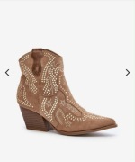 Kowbojki ozdobne damskie