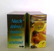 Magiczna kostka z afirmacjami