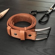 Męski pasek ze skóry Handmade Work!!!