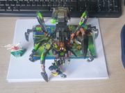 Lego Chima Wyrzutnia Pajeczyn Sparratusa 70130 używany brakuje 2 klocków