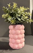 Nowoczesny Wazon 3D Bubble – Designerski Różowy Dodatek do Wnętrz