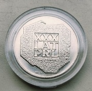 Moneta 200 zł 1974 r XXX lat PRL srebro 