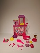 Maszyna do popcornu i akcesoria dla lalek 