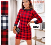 Tuniki damskie kratka 