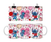 Kubek z nadrukiem STITCH święta prezent gwiazdka mikołaj 330ml