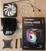 SILVER MONKEY 120mm CPU COOLER ARGB  CHŁODZENIE CPU 