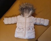Kurtka zimowa dla dziewczynki, roz. 80