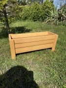 Donica kwietnik drewniany z wkładem 60cm
