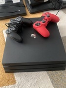 PS4 pro plus pady, kierownica i gry