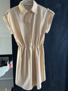 Brzoskwiniowa sukienka