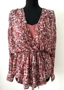 Custommade szyfonowa bluzka Wiskoza