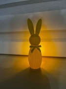 KRÓLIK ZAJĄC WIELKANOCNY 3D 15 CM DEKORACJA OZDOBA ŚWIĄTECZNA WIELKANOCNA