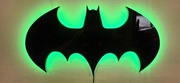 Duża Lampka Batman LED RGB