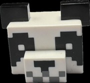 LEGO figurka MINECRAFT głowa pandy
