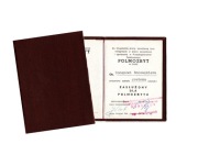 GADŻET PRL - LEGITYMACJA DO ODZNAKI ZASŁUŻONY POLMOZBYT FSO POLSKI FIAT