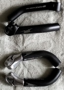 Rogi rowerowe na kierownicę zewnętrzne - JFC 11 cm - czarne