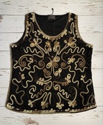 Stylowy Elegancki Top Bluzka Ann Harvey London L/XL Rare Unikat Nowy !