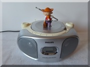 PHILIPS AZ105S - Radio, CD-Audio, b.ładny stan na działeczkę przy grilu.