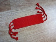 Bransoletka z muliny jednokolorowa szeroka aż 5cm!