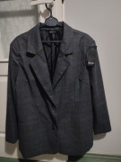 Nowa marynarka damska Nasty gal Co-ord Checked Blezer 8% wiskoza 2% elastan