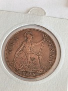 jeden pens- one  penny 1936