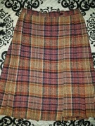 Plisowana z wełną, jak kilt XS 