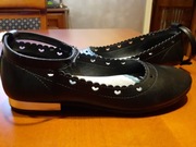 Czarne balerinki dla dziewczynki