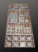 Organizer Wkład do szuflady IKEA ALEX 30x52cm Biało-Złoty Premium Druk 3D