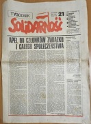 Tygodnik Solidarność Nr 21 z 1981 r