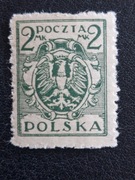 115 Ic ** Orzeł na tarczy barokowej gwar 1920r.