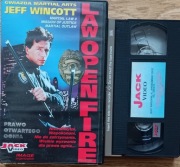 Prawo otwartego ognia Law open Fire  J.Wincott vhs