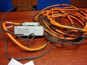 Silnik SERWO FESTO EMMS-AS-55-S-TM z kablami