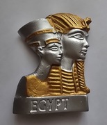 Magnes na lodówkę ceramiczny EGYPT Egipt Giza Kair Faraon Kleopatra (28).